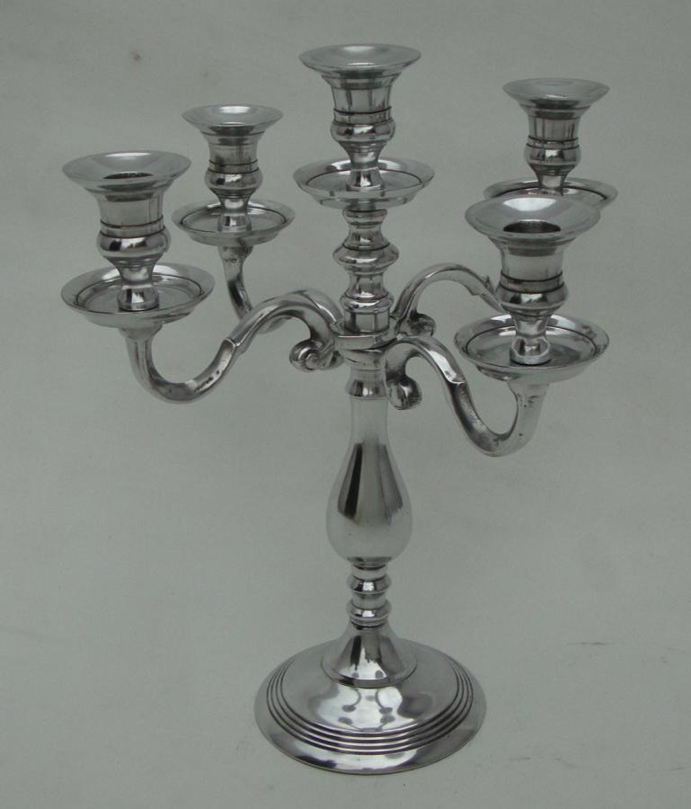 Aluminum Candelabra