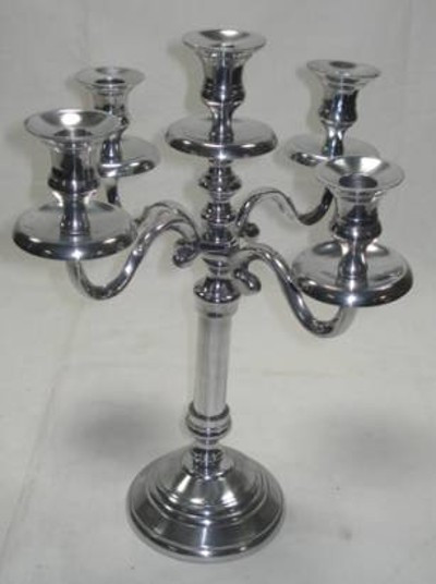 Aluminum Candelabra