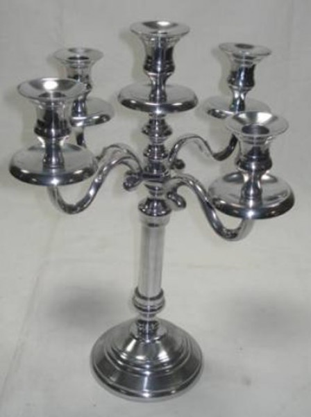 Image of Aluminum Candelabra