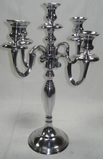 Aluminum Candelabra