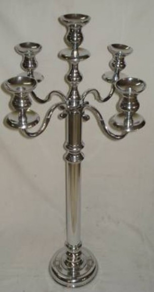 Image of Aluminum Candelabra