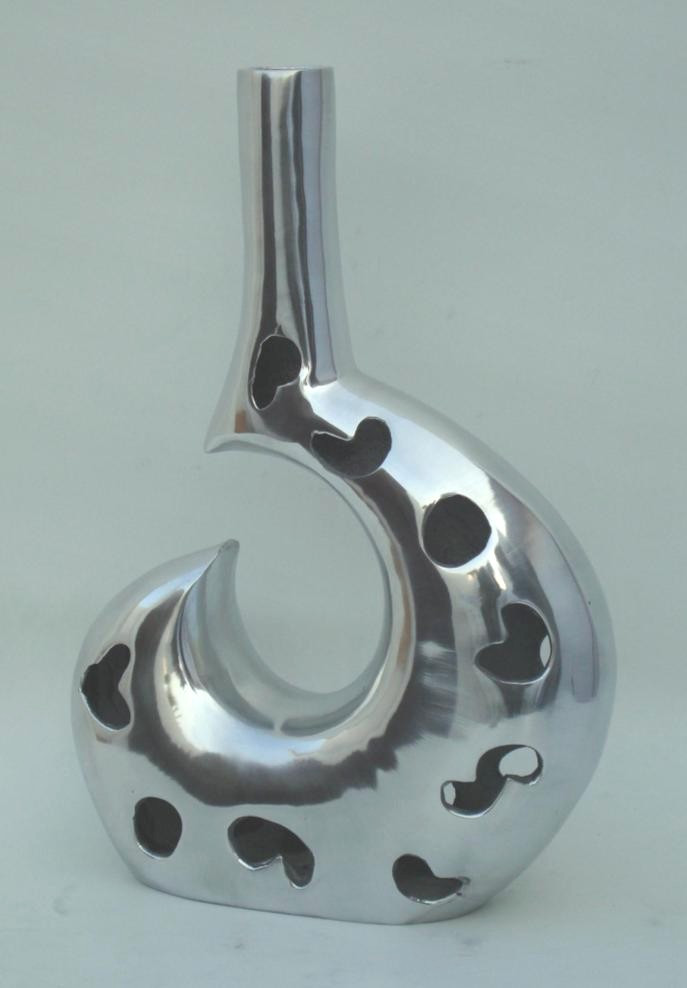 Aluminum Vase