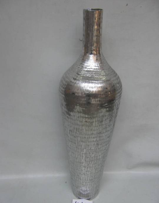 Hammered Aluminum Vase