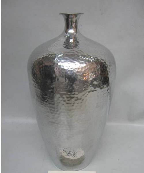Image of Hammered Aluminum Vase