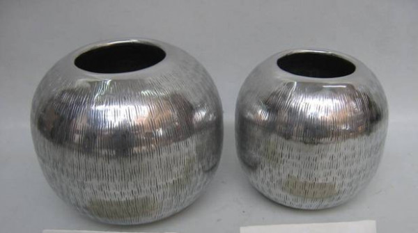 Image of Hammered Aluminum Vase