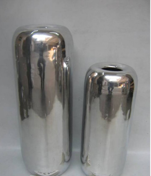 Image of Hammered Aluminum Vase