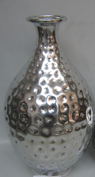 Image of Hammered Aluminum Vase
