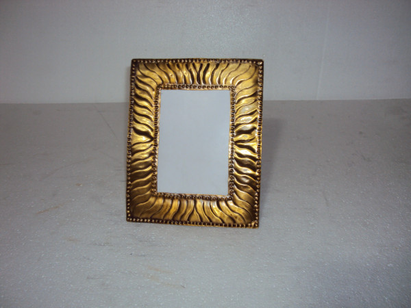 Image of Antique Brass Picture Frame