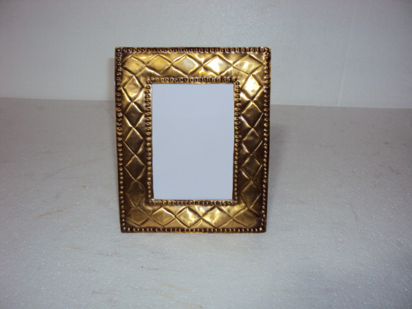 Image of Antique Brass Picture Frame