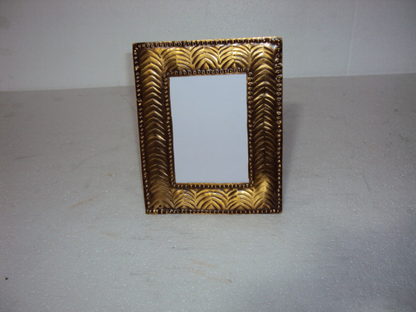 Image of Antique Brass Picture Frame