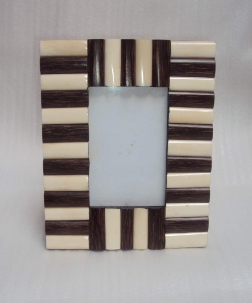 Image of Bone And Horn Picture Frame