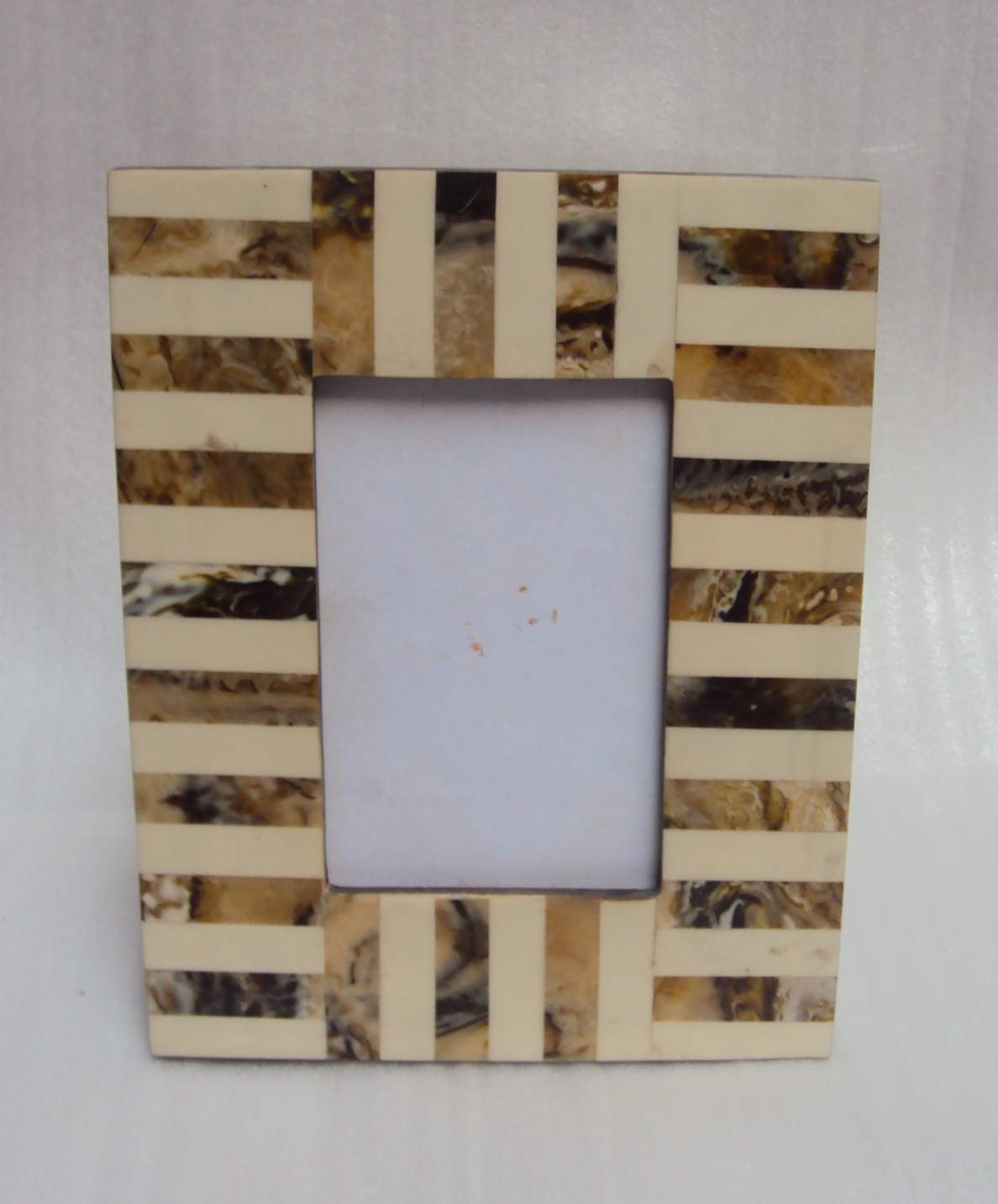 Bone And Horn Picture Frame