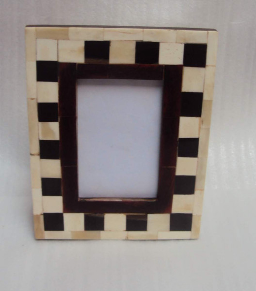 Image of Bone And Horn Picture Frame