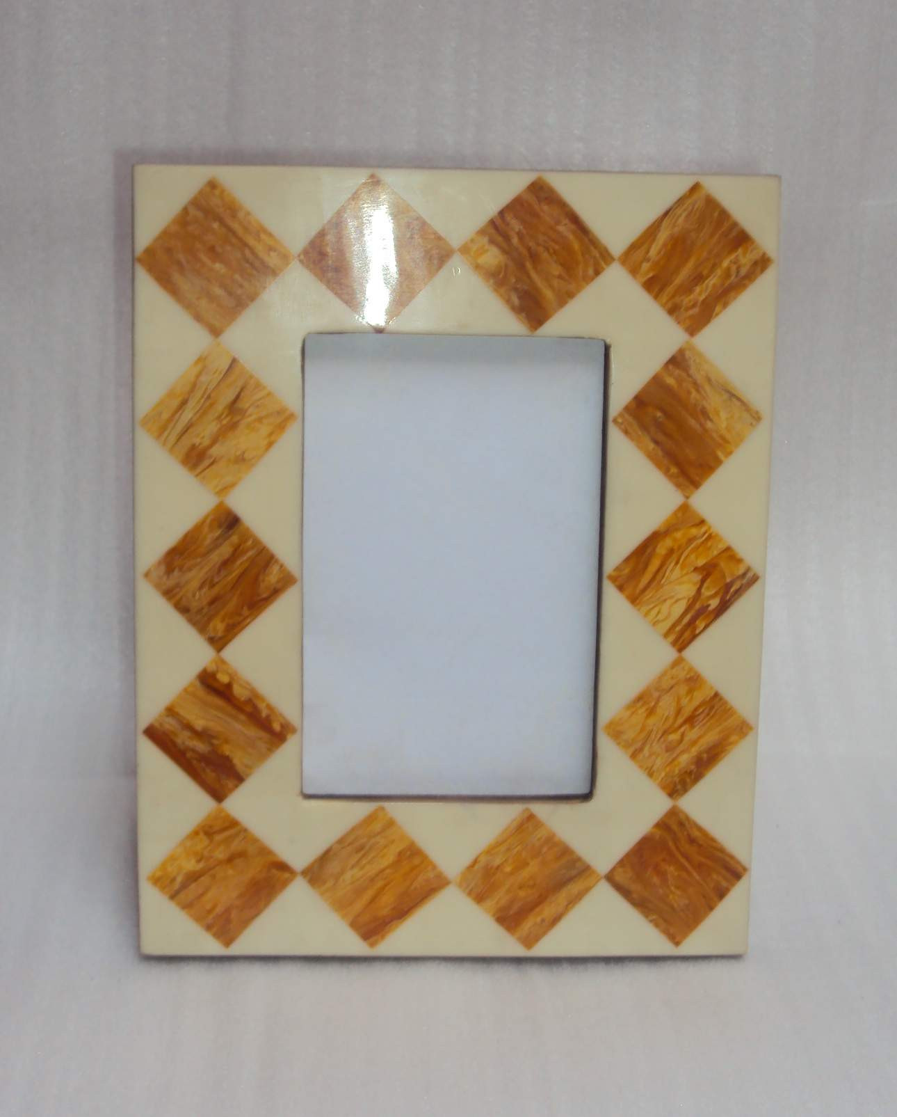 Bone And Horn Picture Frame