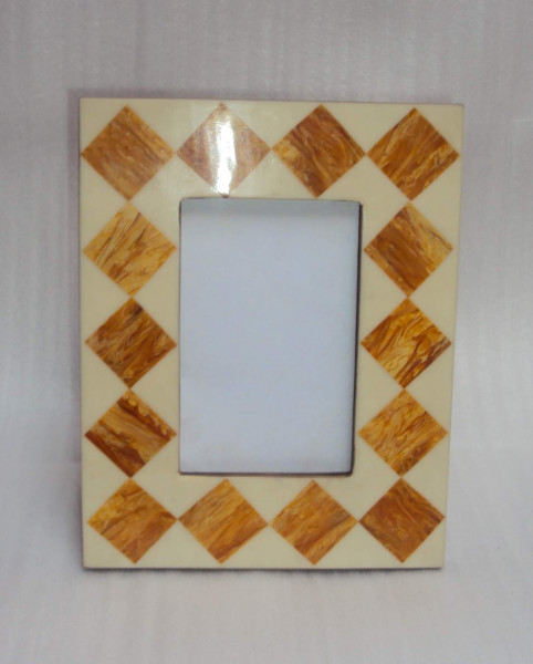 Image of Bone And Horn Picture Frame