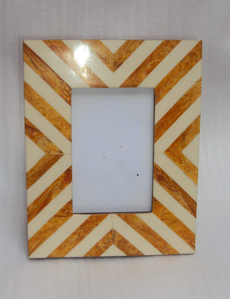 Image of Bone And Horn Picture Frame