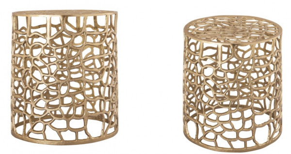 Image of Aluminum Side Table