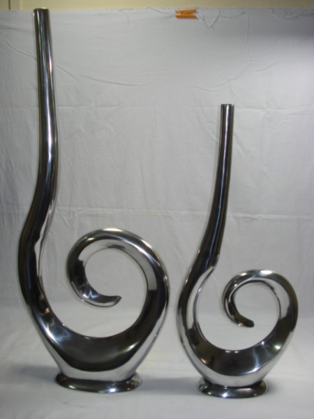 Image of Aluminum Vase