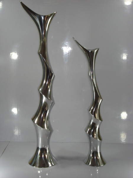 Image of Aluminum Vase