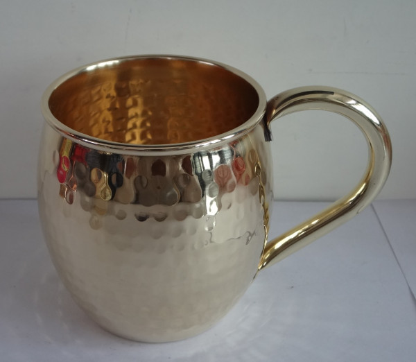 Image of Brass Moscow Mule Mug