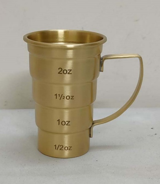 Image of Brass Stepped Jigger