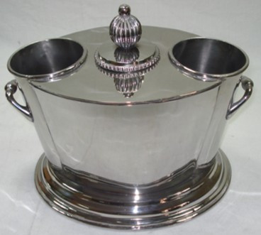 Nickel Plated Brass Wine Chiller