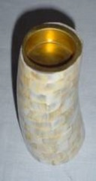 Image of Mother Of Pearl Votive Holder