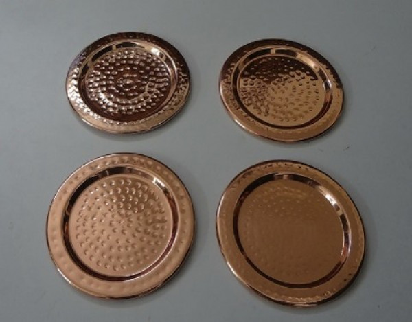 Image of Solid Copper Coasters