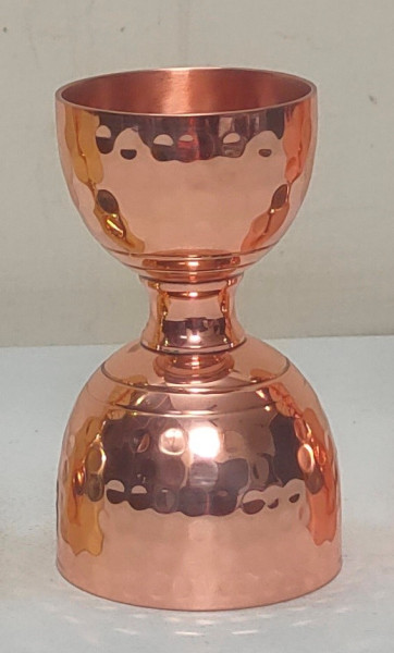 Image of Hammered Copper Bell Jigger