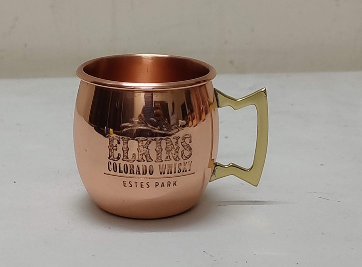 Mini Mule Mug Copper Shot Glass