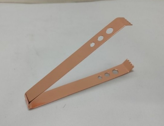 Copper Plated Stainless Steel Ice Tongs