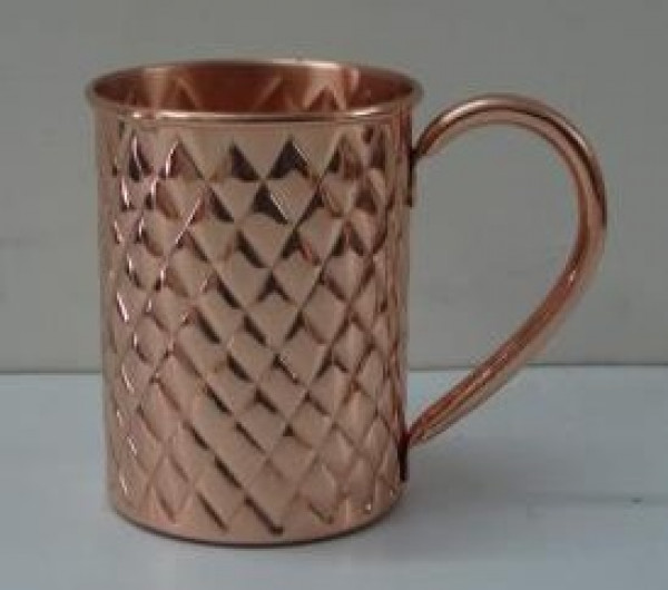 Image of Solid Copper Straight Mug