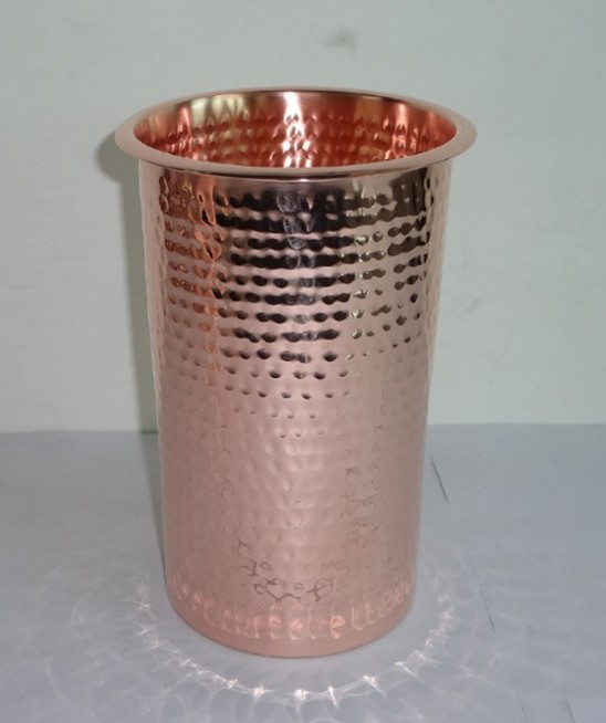 Solid Copper Bottle Holder