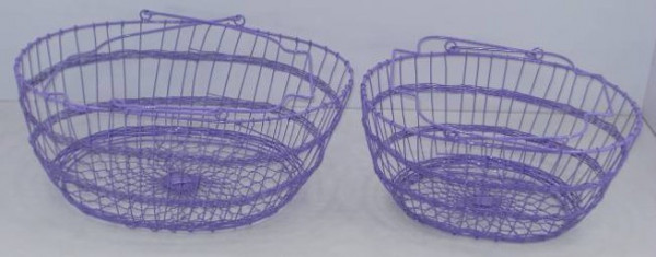 Image of Powder Coated Iron Wire Basket