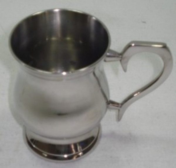 Image of Nickel Plated Brass Mug