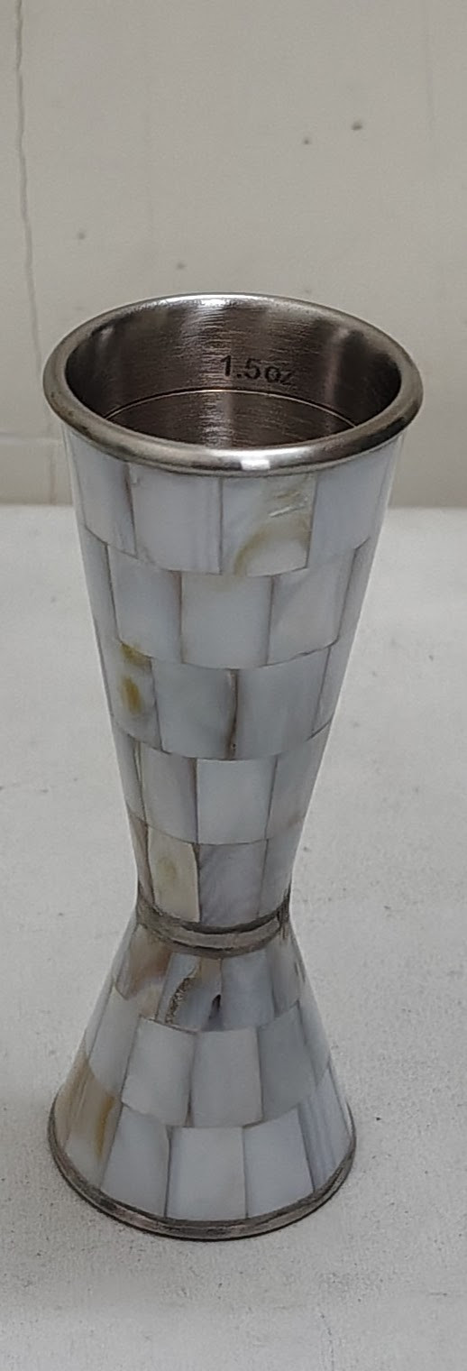 Mother of pearl Japanese Jigger