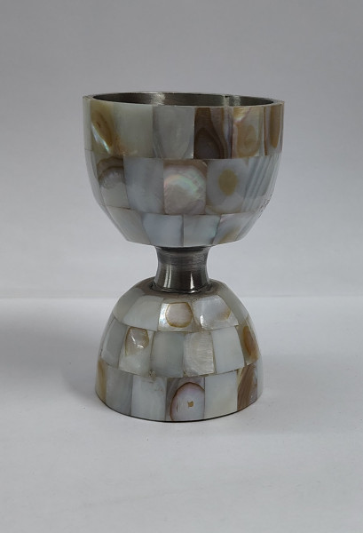 Image of Mother of pearl Bell Jigger