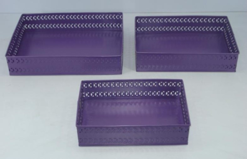 Iron Powder Coated Tray