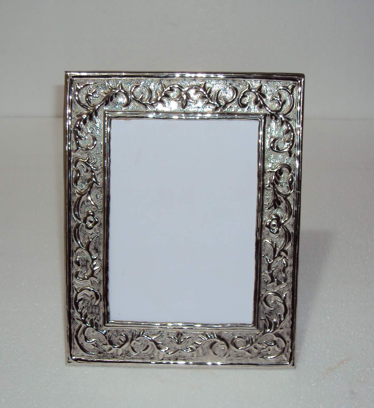 Nickle Plated Picture Frame