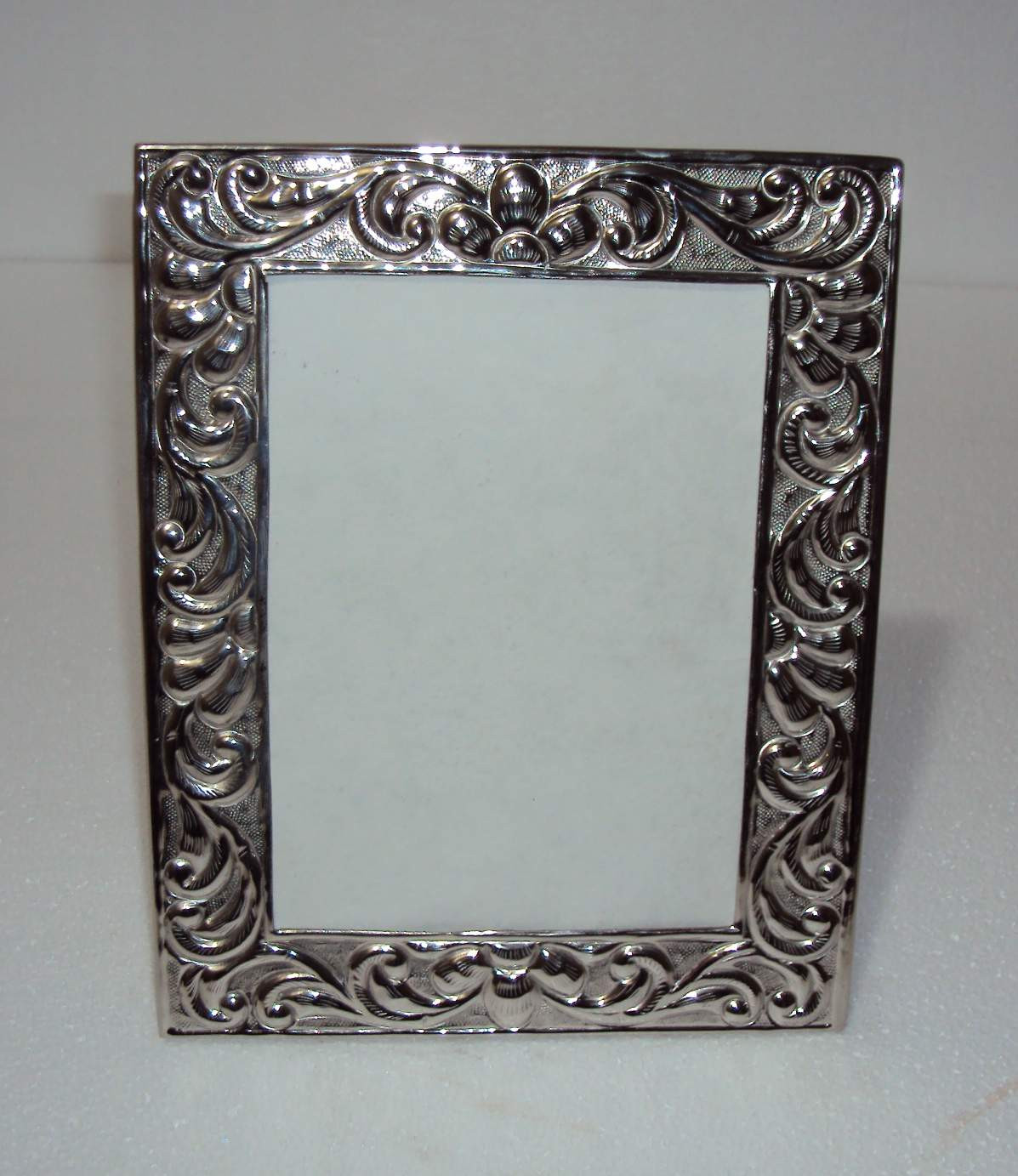 Nickle Plated Picture Frame