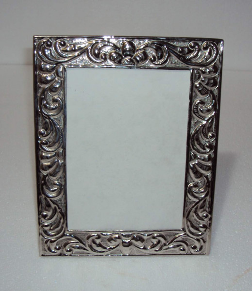 Image of Nickle Plated Picture Frame