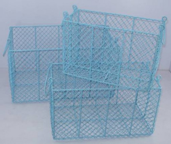 Image of Powder Coated Iron Wire Basket