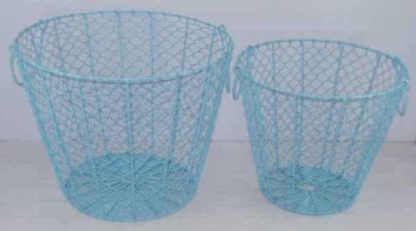 Image of Powder Coated Iron Wire Basket