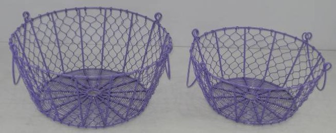 Powder Coated Iron Wire Basket