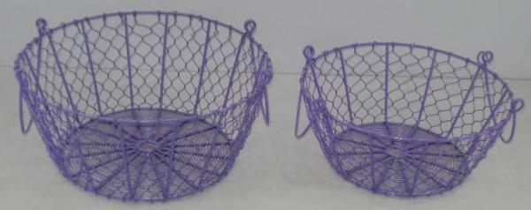 Image of Powder Coated Iron Wire Basket
