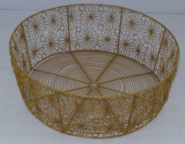 Image of Powder Coated Iron Wire Basket