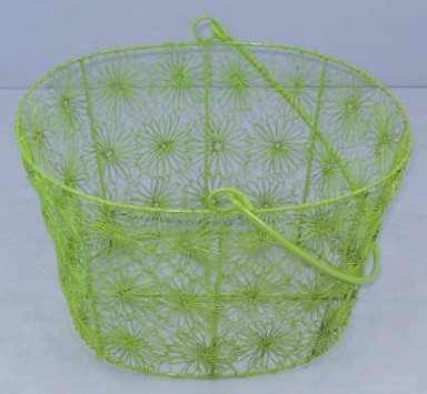 Powder Coated Iron Wire Basket