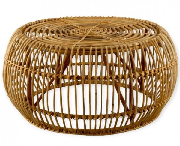 Image of Rattan Side Coffee Table