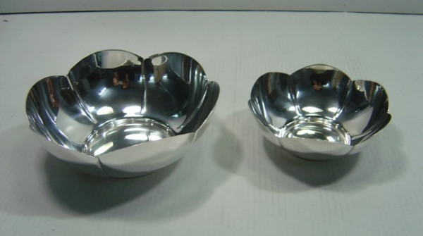 Image of Silver Plated Brass Bowl