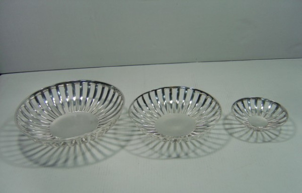 Image of Silver Plated Brass Bowl